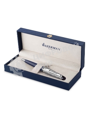 Ручка шариковая Waterman Expert L`Essence du Bleu (CW2166466) LaqBlue CT M син. черн. подар.кор.