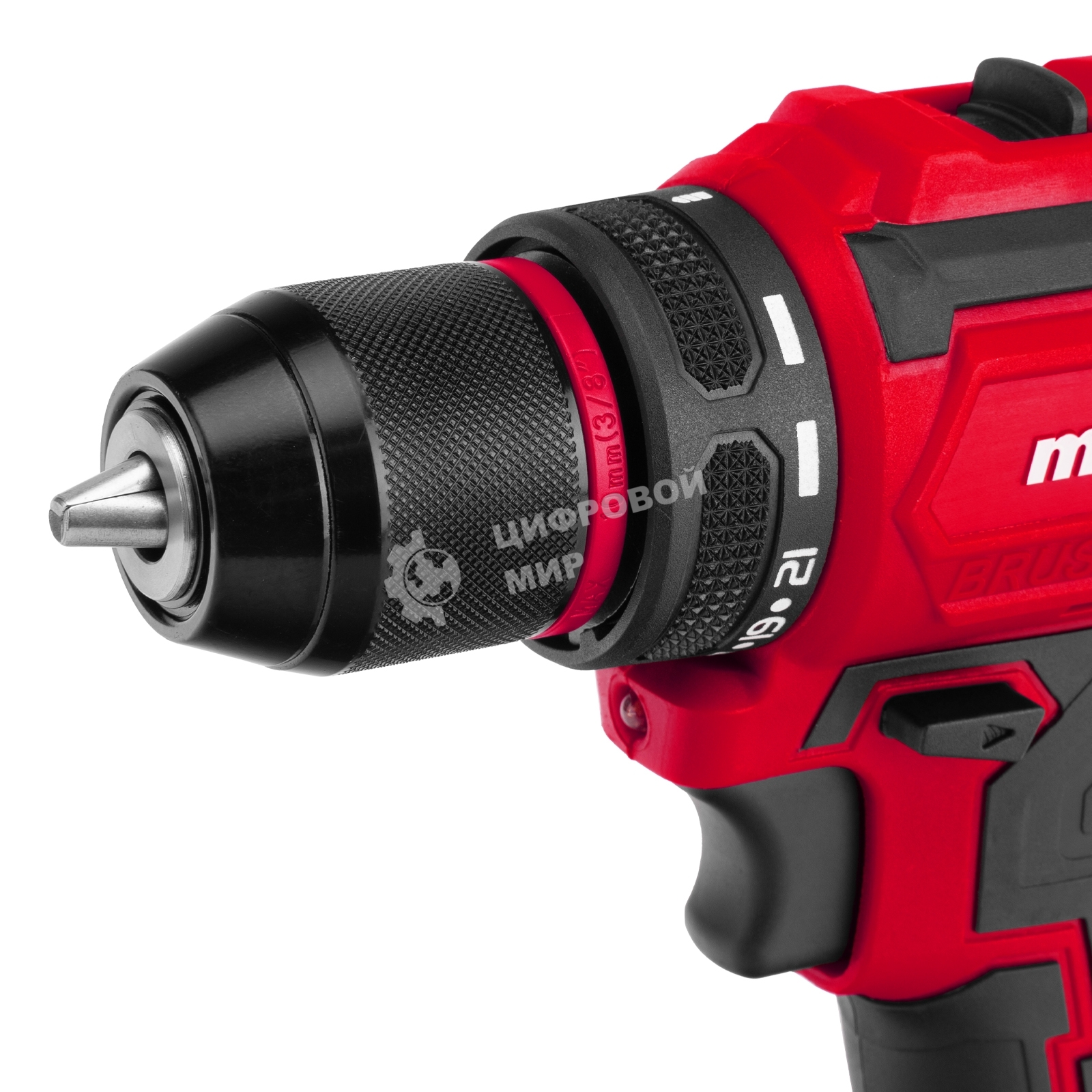 Дрель-шуруповерт аккумуляторная бесщет. CDS-BL-20, Li-Ion, 20 В MTX