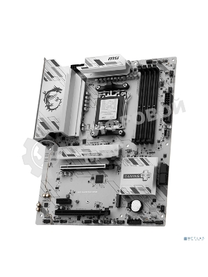 Материнская плата MSI B850 GAMING PLUS WIFI6E, AM5, AMD B850, 4xDDR5, 4xSATA, 2xM.2, 1xPCIe 4.0 x16, 1xPCIe 4.0 x4, 1xPCIe 3.0 x1, 1xDP, 1xHDMI, 1x2.5Gb LAN, Wi-Fi 6E, Bluetooth 5.3, 1xUSB-C 10Gbps, 3xUSB-A 10Gbps, 4xUSB-A 5Gbps, 2x3.5 мм, 7.1, ATX