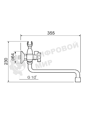 SL118-140 Смеситель для ванны