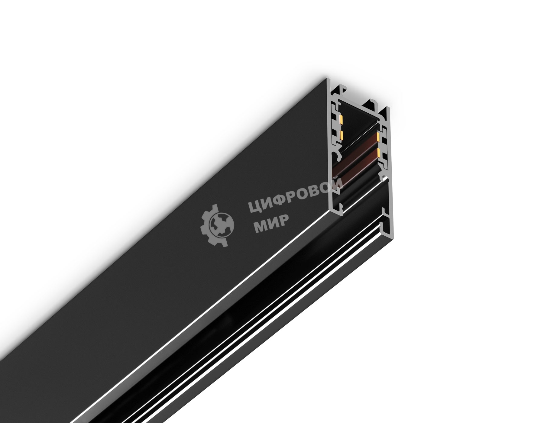 Шинопровод GL1912 BK черный IP20 48V 1000*21*43