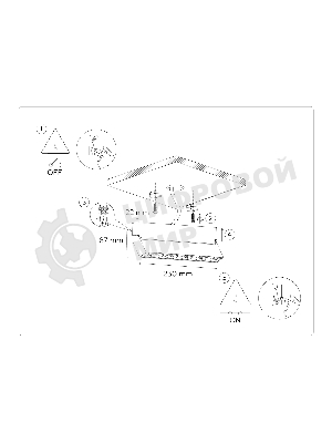 Светильник Ambrella light TA1825 WH белый LED 12W 4200K 230*22*87