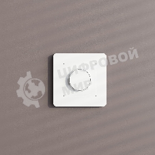 Рамка на 1 пост Split (белый/черный, soft-touch) W0013068