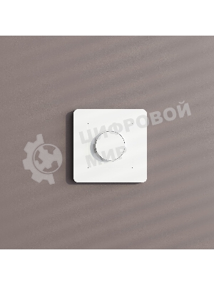 Рамка на 1 пост Split (белый/черный, soft-touch) W0013068