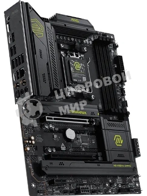 Материнская плата MSI MAG B850 TOMAHAWK WIFI, AM5, AMD B850, 4xDDR5, 4xSATA, 3xM.2, 1xPCIe 5.0 x16, 1xPCIe 4.0 x16, 1xPCIe x1, 1xHDMI, 1xDP, 1x5Gb LAN, Wi-Fi 7, Bluetooth 5.4, 1xUSB-C 20Gbps, 1xUSB-C 10Gbps, 2xUSB-A 10Gbps, 2xUSB-A 5Gbps, 4xUSB-A 2.0, 3x3.5 мм + S/PDIF оптический, 7.1, чёрный, ATX