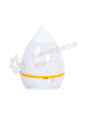 Увлажнитель воздуха Neoclima NHL-200L белый/желтый, 20 м², 2 л