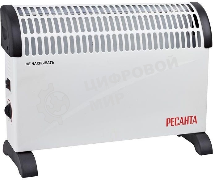 Конвектор электрический Ресанта ОК-1500С белый, 1500 Вт, 20 м2, термостат