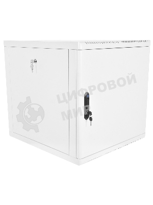 Шкаф телеком. настенный разборный 12U (600х650), съемные стенки, дверь металл (ШРН-М-12.650.1) (1 коробка)