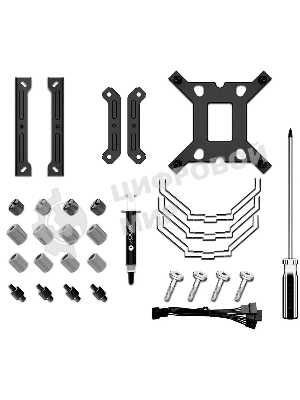 Кулер ID-COOLING SE-207-XT ADVANCED черный 120мм алюминий/медь 1800rpm 35db 4-pin 280W 154мм