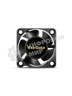 Вентилятор для корпуса ExeGate EX04020B2P черный, 40 мм, 7000 об/мин, 30 дБ, 2 pin