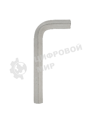 Ключ имбусовый HEX Сибртех, 27 мм, 45x, закаленный, никель