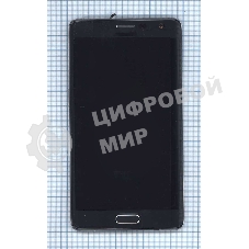 Дисплей для Samsung Galaxy Note Edge SM-N915 черный с рамкой