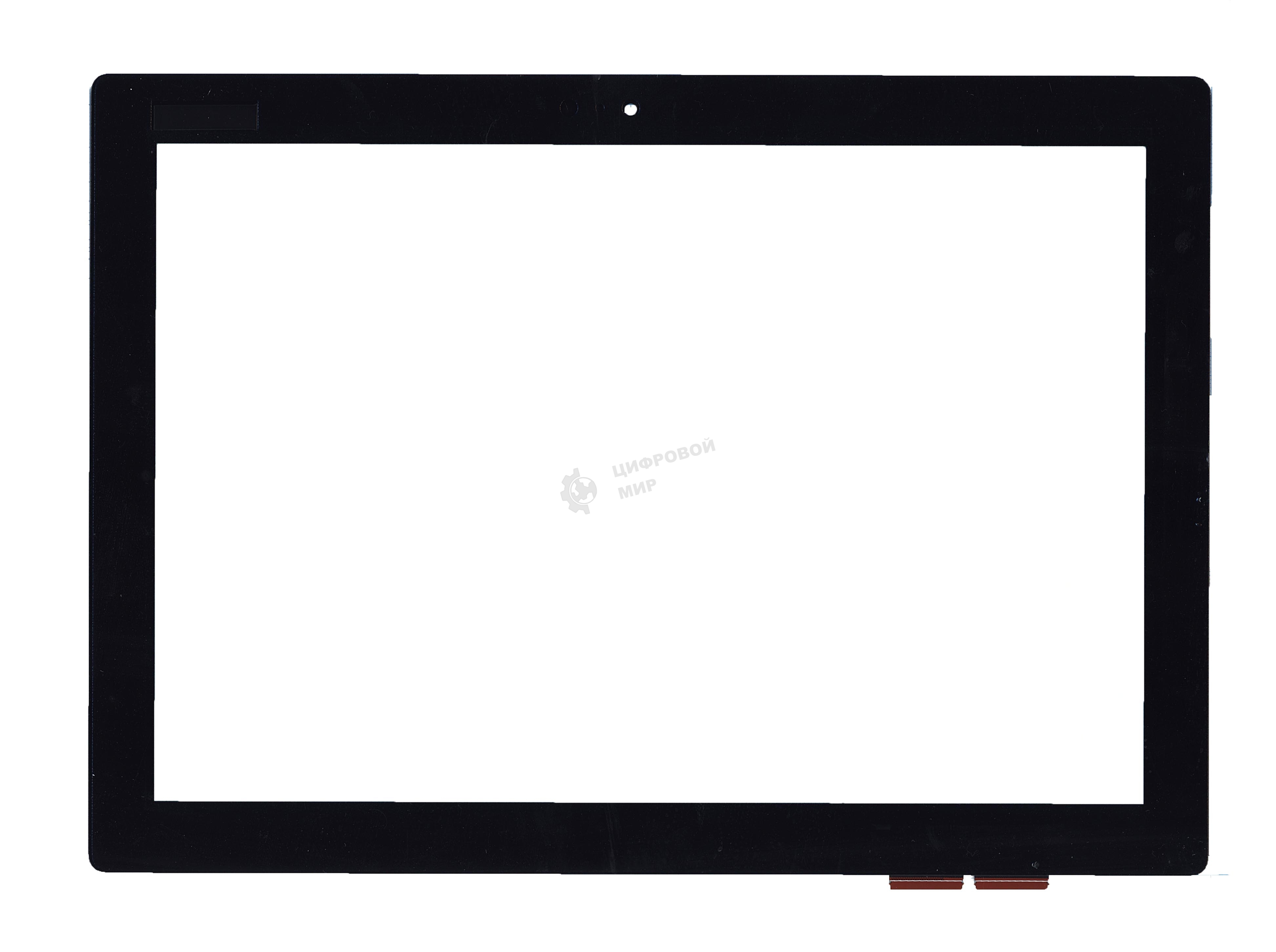 Сенсорное стекло (тачскрин) для Lenovo Miix 700-12ISK черное