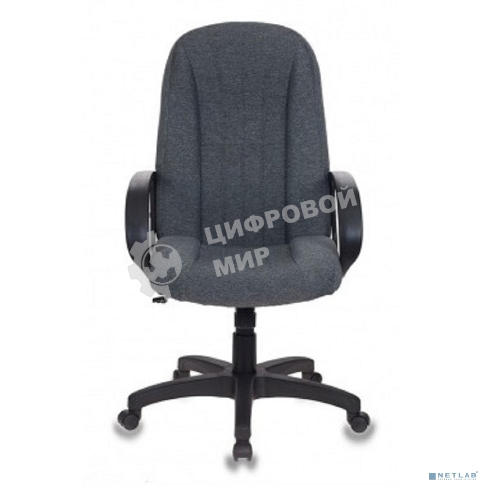 Кресло руководителя Бюрократ T-898 серый 3C1 крестов. пластик