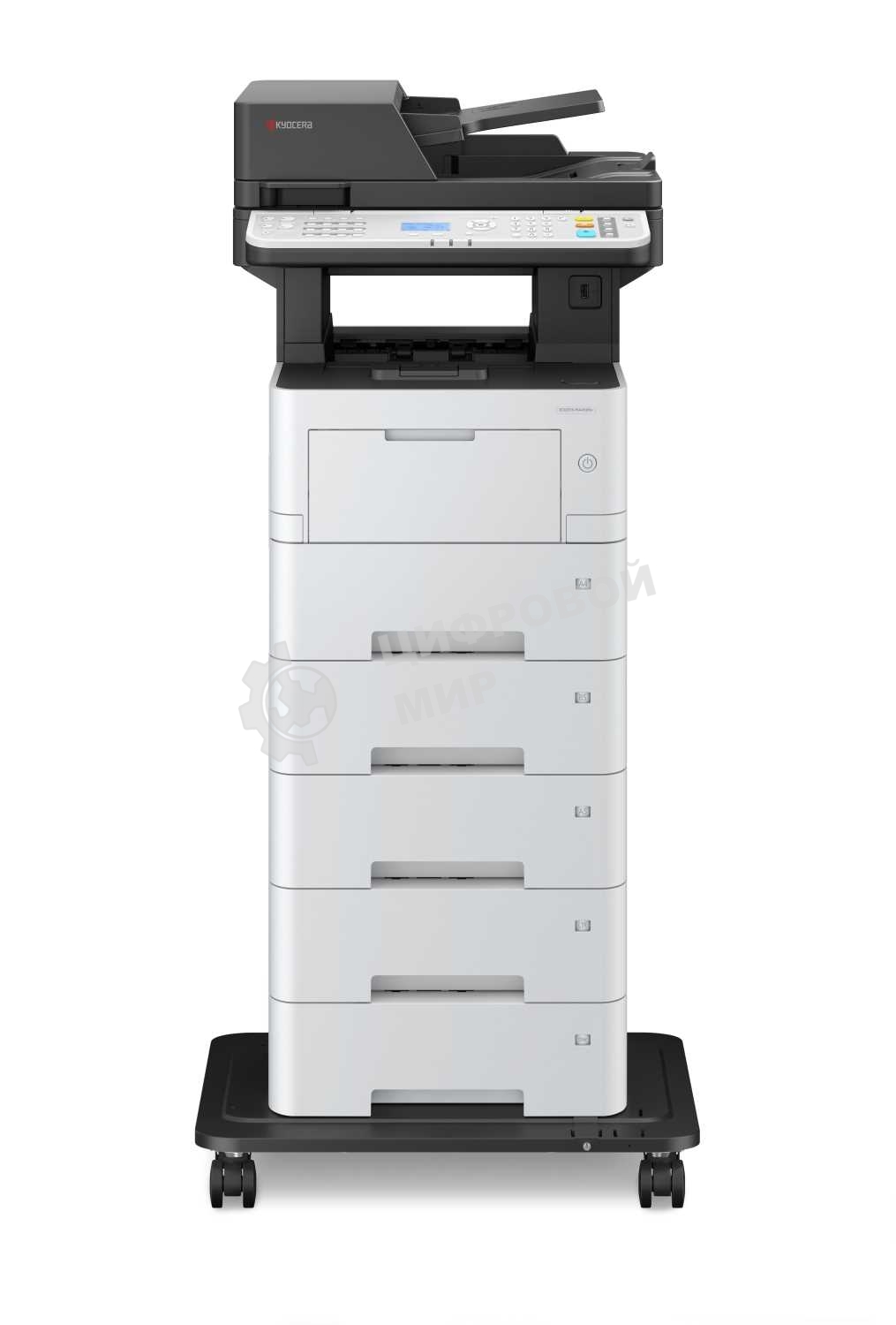 МФУ лазерное Kyocera Ecosys MA4500x (110C133NL0/110C133DZ0), A4, ч/б, печ. до 45 стр/мин., скан. до 60 стр/мин. (ч/б) 40 стр/мин (цвет.), 1200 x 1200 dpi (печать) 600 x 600 DPI (скан.), USB, RJ-45