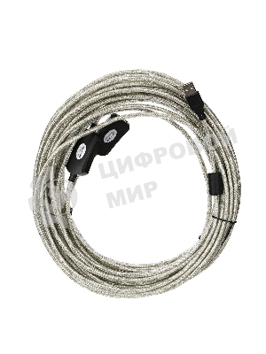 Кабель-адаптер VCOM VUS7049-20M USB2.0-repeater, удлинительный активный <Am-->Af 20м