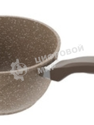 Ковш Мечта Гранит brown 1,7 л, 82806, несъемная ручка, стеклянная крышка