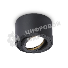 Светильник Ambrella light TN223 SBK черный песок GU5.3 D80*50
