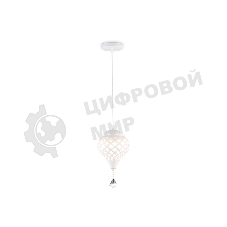 Светильник Ambrella light TR8441 WH белый E27 max 40W D170*800