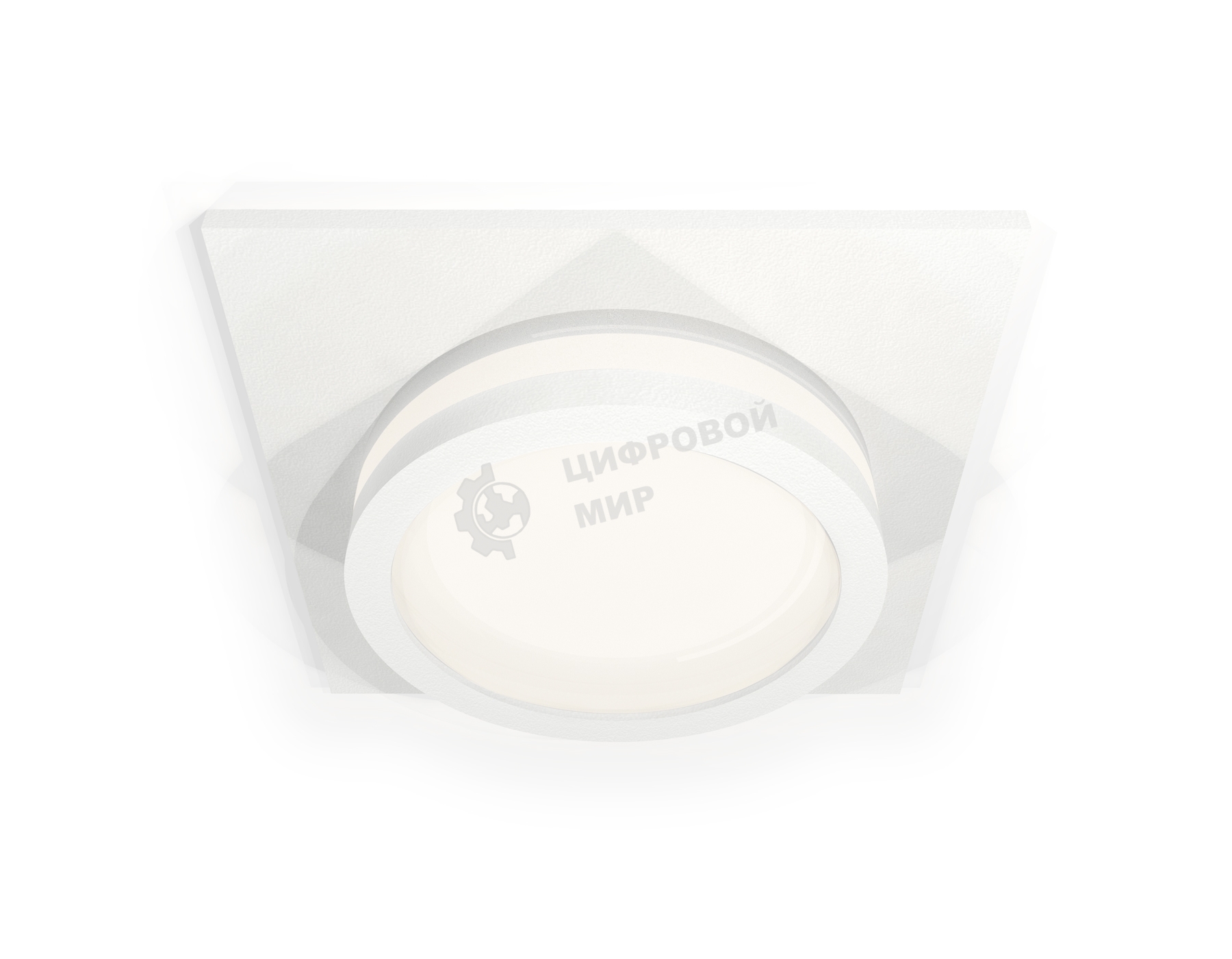 Комплект встраиваемого светильника Ambrella light XC6520060 SWH/FR белый песок/белый матовый MR16 GU5.3 (C6520, N6220)