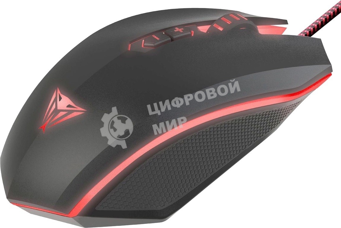 Мышь проводная Patriot Viper V530 черный, 4000 dpi, USB, кнопки - 7