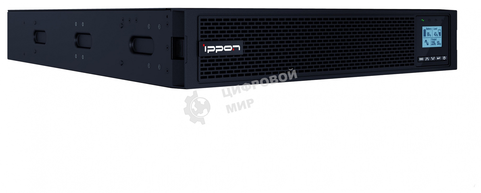 Источник бесперебойного питания Ippon Innova RT II 2000 2000Вт 2000ВА черный