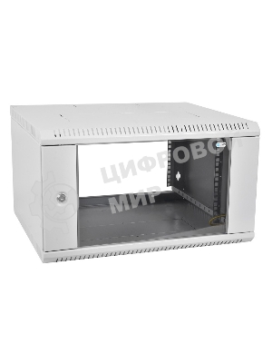 Шкаф телеком. настенный разборный 12U (600х350) дверь стекло (ШРН-Э-12.350) (1 коробка)