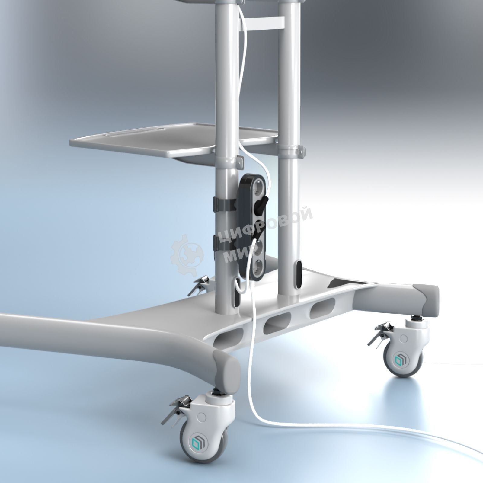Крепление универсальное ONKRON APS-1881 черный напольный мобильный