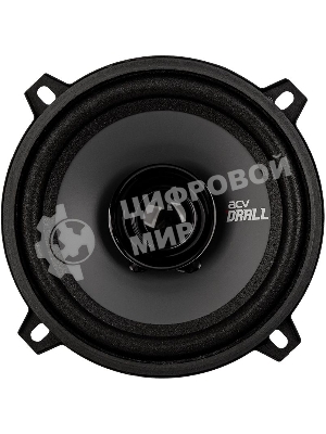 Колонки автомобильные ACV DRALL DR5 (без решетки) 130Вт 94дБ 3Ом 13см (5дюйм) (ком.:2кол.) широкополосные однополосные