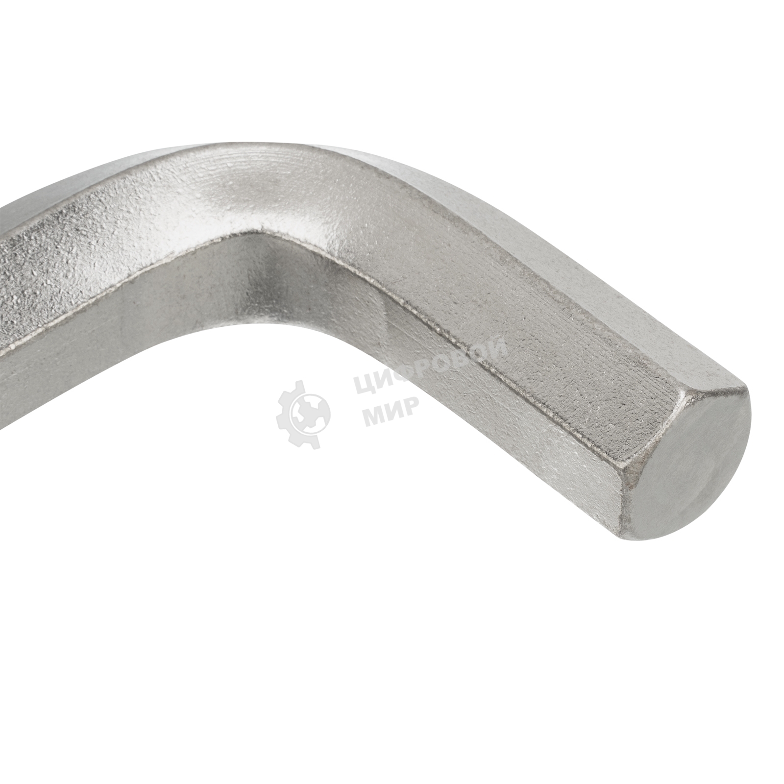 Ключ имбусовый HEX Сибртех, 27 мм, 45x, закаленный, никель