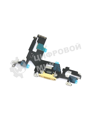 Шлейф разъема питания для iPhone 11 золотой