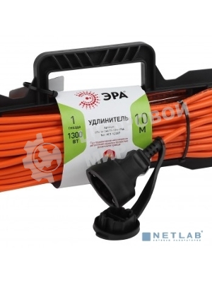 Удлинитель силовой ЭРА UFx-1e-3x0.75-10m-IP44 на рамке c/з 1 гн 10 м ПВС 3x0.75 (8/192)