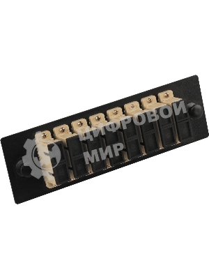 Адаптерная панель для кроссов LAN-FOBM с 8 симплексными адаптерами SC/OS2