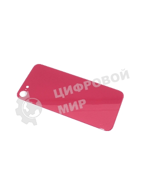 Задняя крышка (стекло) в сборе со стеклом камеры для Apple iPhone SE2, iPhone SE3 красная