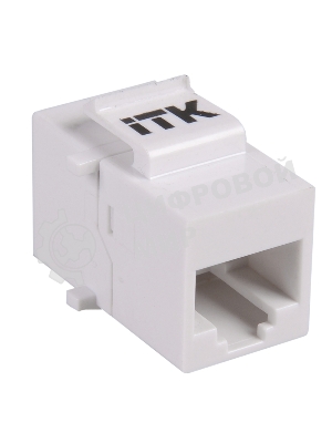 Проходной адаптер cat.5e UTP, RJ45-RJ45, тип Keystone Jack CS7-1C5EU ITK