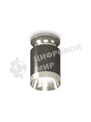 Светильник Ambrella Light XS6303101 DCH/PSL черный хром/серебро полированное MR16 GU5.3 (N6903, C6303, N6132)