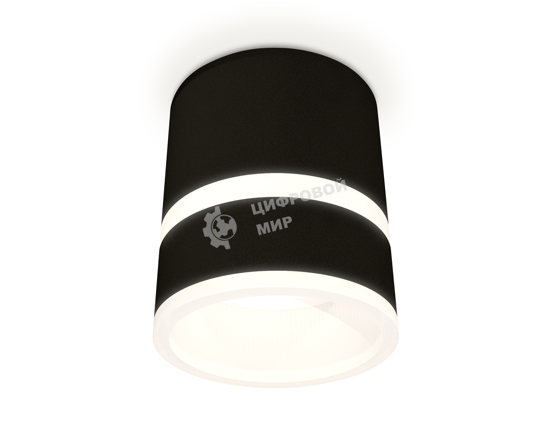 Светильник Ambrella Light XS8111005 SBK/FR черный песок/белый матовый GX53 (C8111, N8445)