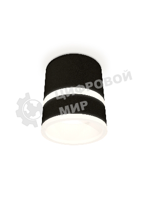 Светильник Ambrella Light XS8111005 SBK/FR черный песок/белый матовый GX53 (C8111, N8445)