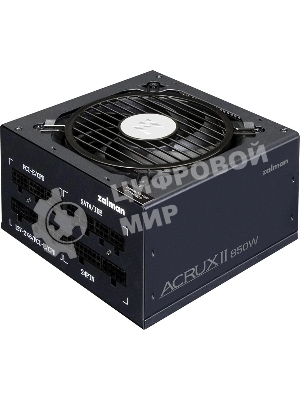 Блок питания Zalman ZM850-ARX2 850W, 850Вт, 80+ Platinum, 120мм, модульный, черный