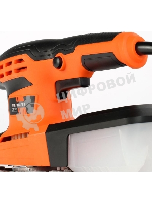 Вибрационная шлифовальная машина PATRIOT OS 120260 Вт, частота колебаний платформы 12 000 1/мин