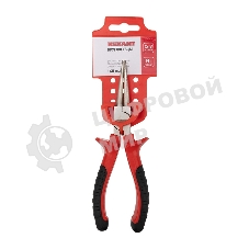 Круглогубцы Rexant 160 мм никелированные, двухкомпонентные рукоятки