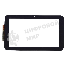 Сенсорное стекло (тачскрин) для HP Pro Slate 10, черное