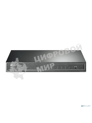 Коммутатор TP-Link SMB TL-SG2008 8-port Pure-Gigabit Desktop Smart Switch, 8 10/100/1000Mbps RJ45 ports, Tag-based VLAN, STP/RSTP/MSTP, IGMP V1/V2/V3 Snooping, DHCP Filtering, 802.1P Qos, Rate Limiting, Voice VLAN,
