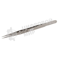Пинцет Kaisi TP AAA-12 с отверстиями прямой заостренный
