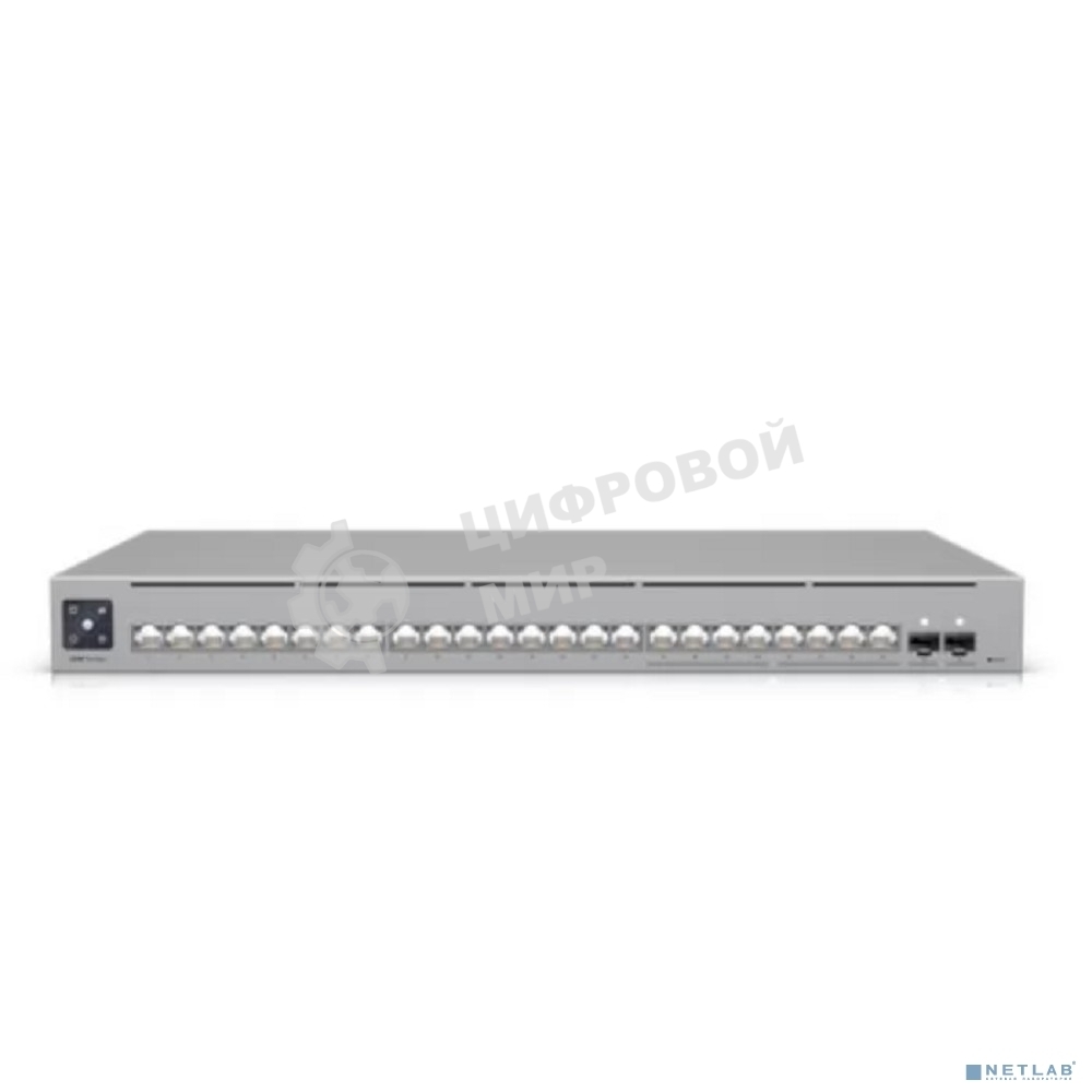 Коммутатор Ubiquiti USW-Pro-Max-24-PoE 24-port, Layer 3 Etherlighting switch with 2.5 GbE and PoE++ output 400W