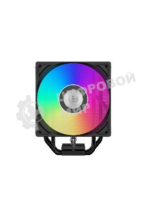 Устройство охлаждения (кулер) PcCooler RT500 Digital BK ARGb RT500-BKAWYL-GL черный 120мм алюминий+медь 2200rpm 32db 4-pin 240W