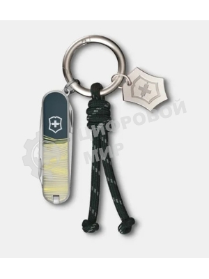 Нож перочинный Victorinox Classic SD New York Style (0.6223.E223) 58мм 7 функций зеленый подар.коробка