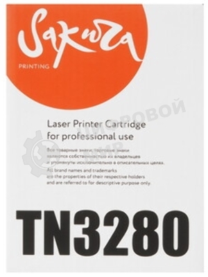 Картридж лазерный Sakura TN3280/650 для Brother HL-5370/5380/5340/5350 DCP-8070/8085 MFC-8880/8370, черный, 8000 к.