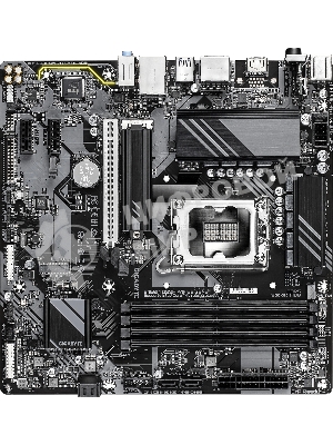 Материнская плата GIGABYTE B760M DS3H WIFI6E GEN5, LGA1700, Intel B760, 4xDDR5, 4xSATA, 2xM.2, 1xPCIe 5.0 x16, DisplayPort, HDMI, 1x2.5Gb LAN, USB Type-C, 3x3.5 мм, 7.1, microATX