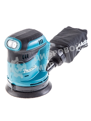 Эксцентриковая шлифовальная машина Makita DBO180Z 18В LiIon ф125мм 7000/9500/11000об/мин ампл.2.8мм 1.7кг